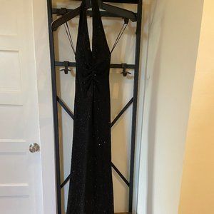 Black Evening Gown from Bari Jay, Size 5-6